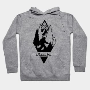 Bigfoot - believe Hoodie